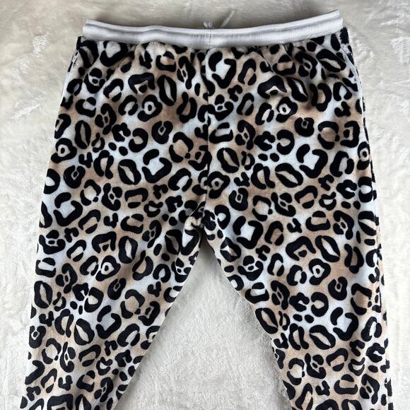 Secret Treasures Lounge / Pajama Set Women's 2X Fleece Jaguar Leopard Print - Picture 10 of 13